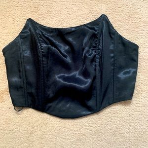 Cropped Strapless Top